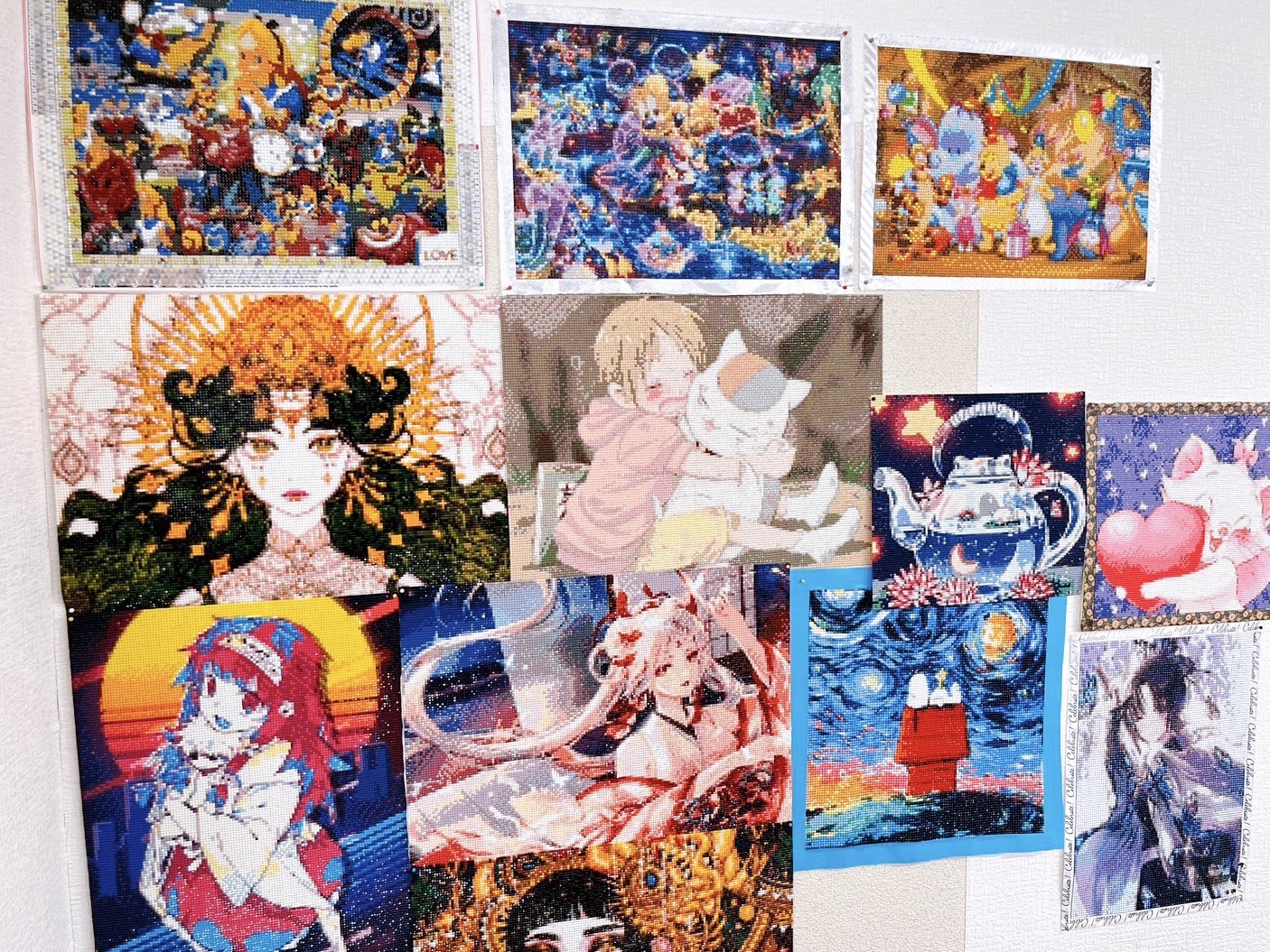 かっちゃん様　オーダー　ダイヤモンドアート　10-5 ノーマル×スペシャルMix ダイヤモンドアートのダイヤモンドアート A3