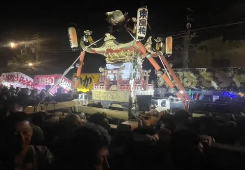 栗山秋祭り_神輿